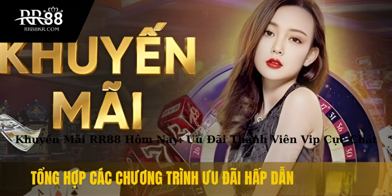 Tổng hợp các chương trình ưu đãi hấp dẫn tại RR88