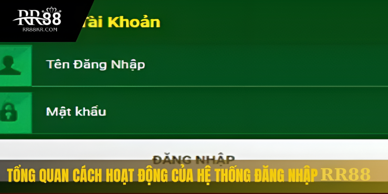 Tổng quan cách hoạt động của hệ thống đăng nhập tại RR88