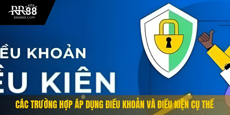 Các trường hợp áp dụng điều khoản và điều kiện cụ thể